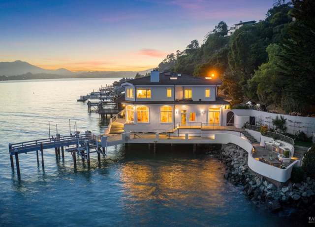 Property at 97 W Shore Rd, Belvedere, CA 94920, 5 beds, 6.5 baths