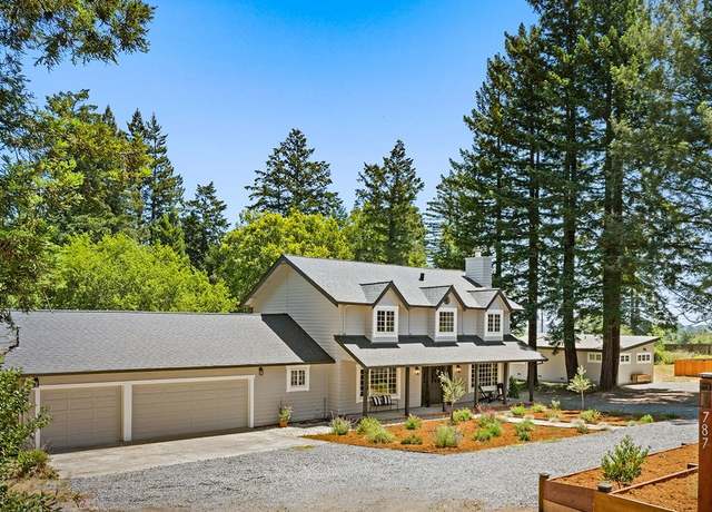 Property at 787 Grandview Rd, Sebastopol, CA 95472, 3 beds, 2.5 baths