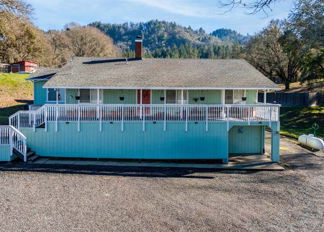 Property at 22551 Eastside Rd, Willits, CA 95490, 5 beds, 3 baths
