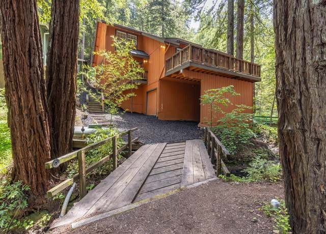 Property at 19369 Hidden Valley Rd, Guerneville, CA 95446, 3 beds, 2 baths