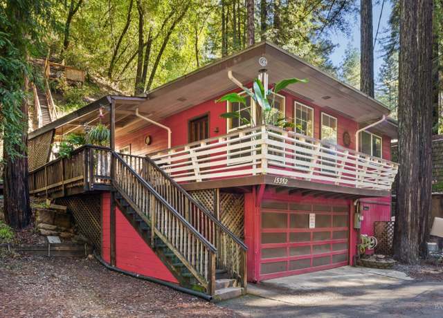Property at 15352 Canyon 3 Rd, Guerneville, CA 95446, 2 beds, 1 bath
