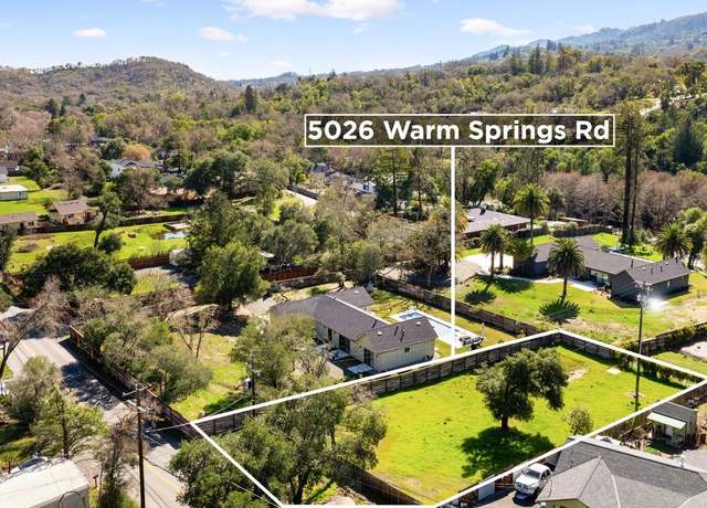 Property at 5026 Warm Springs Rd, Glen Ellen, CA 95442