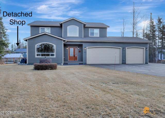 Property at 2543 S Evergreen Cir, Wasilla, AK 99654, 3 beds, 2.5 baths
