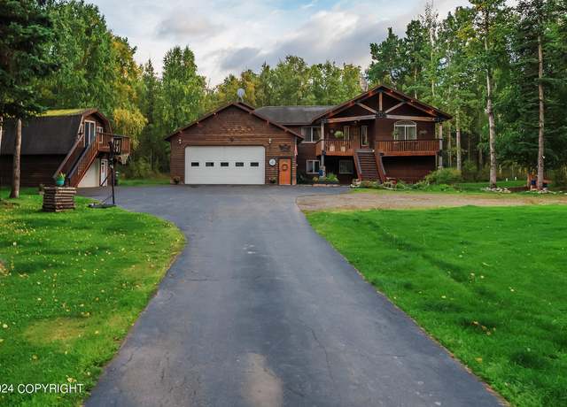 Property at 136 E Eagle Vista Cir, Wasilla, AK 99654, 6 beds, 4 baths