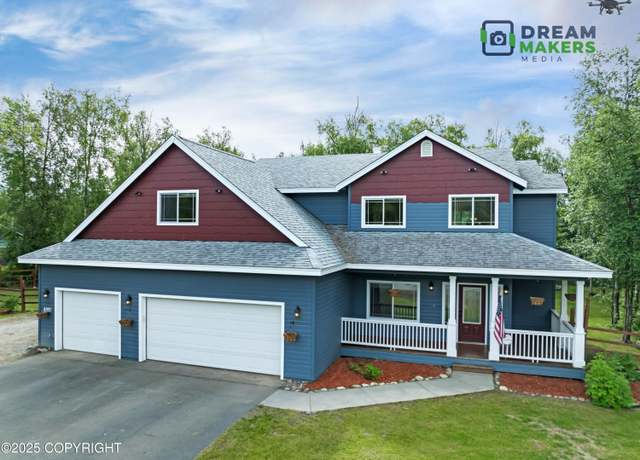 Property at 4997 N Feldspar Cir, Wasilla, AK 99654, 5 beds, 3.5 baths