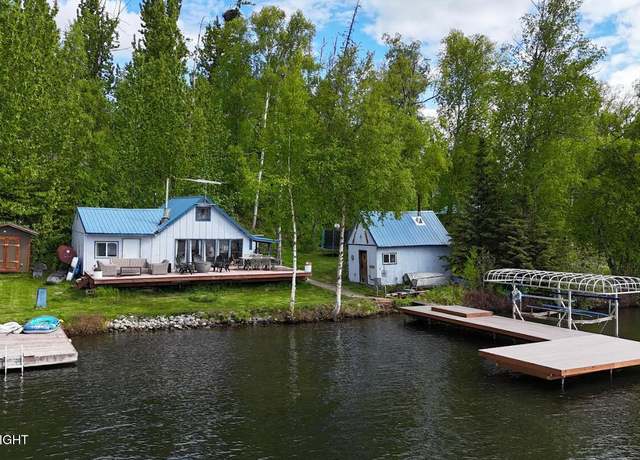 Property at 3920 S Sunny View Dr, Big Lake, AK 99652, 2 beds, 1 bath