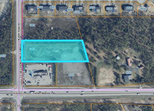 Property at 1851 N 49th State St, Palmer, AK 99645