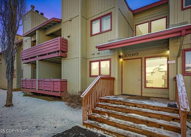 Property at 10260 Jamestown Dr Unit A6, Anchorage, AK 99507, 1 bed, 1 bath