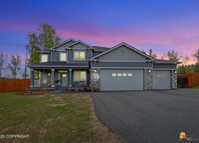 Property at 1380 N Bloodstone Cir, Wasilla, AK 99654, 4 beds, 2.5 baths