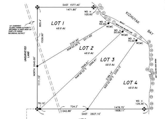 Property at L3 & L4 Kizhuyak Bay, Port Lions, AK 99550