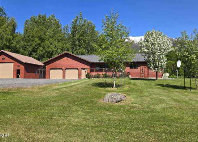 Property at 5853 E Edgerton Parks Rd, Palmer, AK 99645, 4 beds, 2.5 baths
