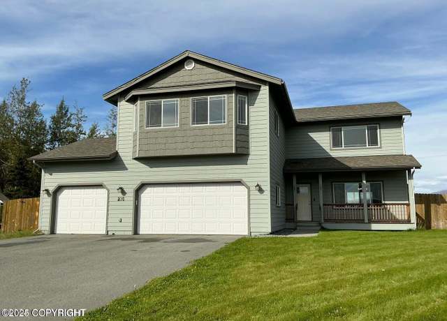 Property at 236 Conestoga, Palmer, AK 99645, 4 beds, 2.5 baths