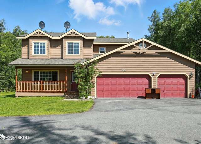 Property at 7693 E Aspen Ridge Rd, Wasilla, AK 99654, 4 beds, 2.5 baths