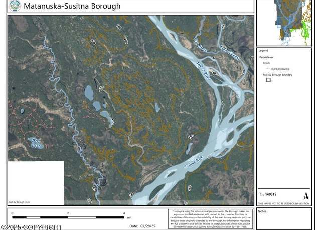 Property at L25 Otter Lks, Skwentna, AK 99667