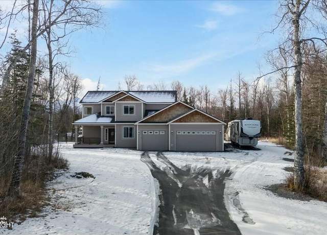 Property at 5740 N Buttermilk Cir, Wasilla, AK 99654, 4 beds, 2.5 baths