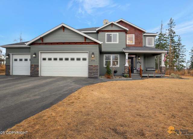 Property at 3935 S Upper Meadows Cir, Wasilla, AK 99623, 3 beds, 2.5 baths