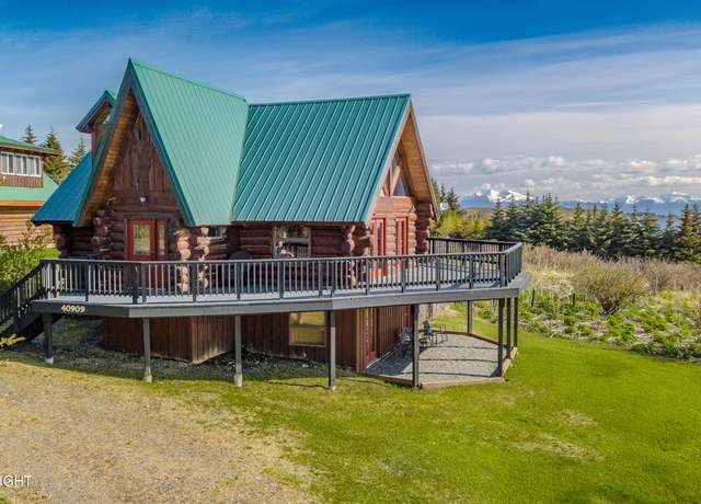 Property at 40909 Solstice Dr, Homer, AK 99603, 4 beds, 4 baths