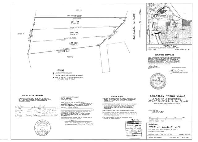 Property at L16C L16 of ASLS #79-182, Petersburg, AK 99833