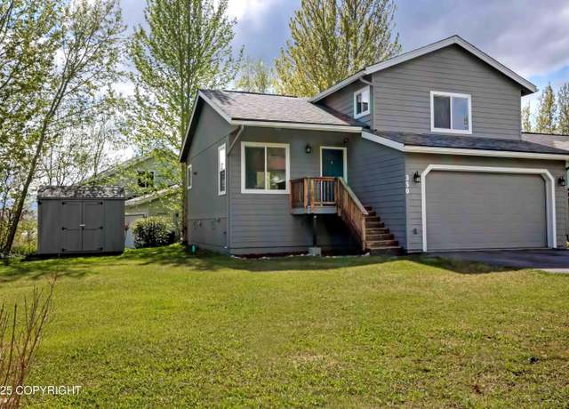 Property at 350 N Beylund Cir, Palmer, AK 99645, 3 beds, 2.5 baths
