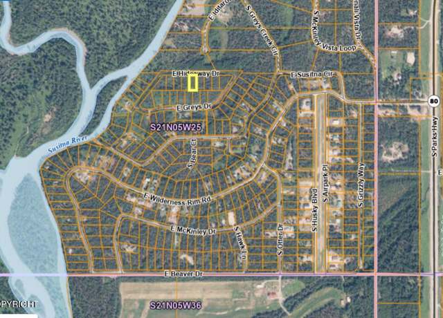 Property at 13992 E Hideaway Dr, Willow, AK 99688