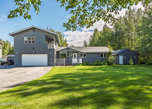 Property at 701 S Serrano Dr, Wasilla, AK 99654, 5 beds, 3 baths