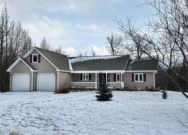 Property at 4025 N Hazelwood Cir, Palmer, AK 99645, 3 beds, 2 baths