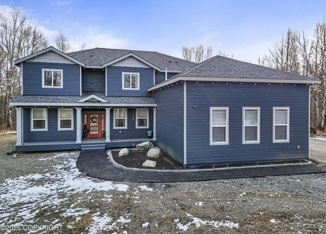 Property at 8967 E Wolf Creek Rd, Wasilla, AK 99654, 5 beds, 4 baths