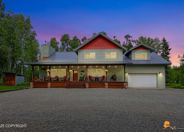 Property at 14706 N Sundown Dr, Willow, AK 99688, 3 beds, 3.5 baths