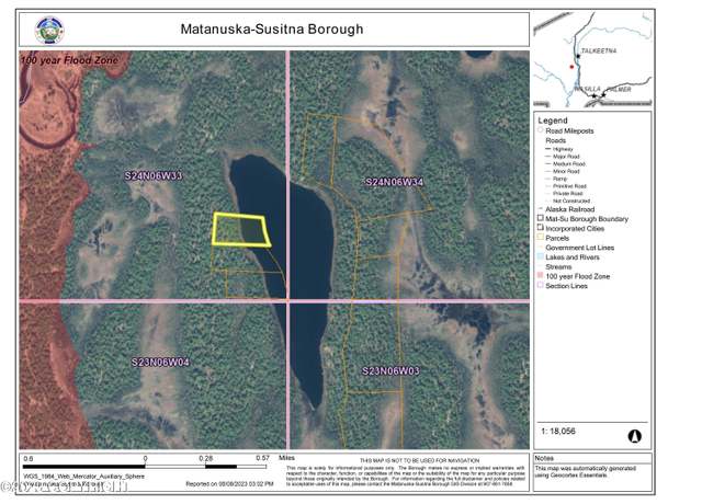 Property at ASLS 91-086 Tract A, Trapper Creek, AK 99683