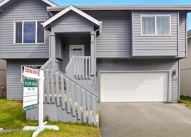 Property at 1718 S Heather Meadows Loop, Anchorage, AK 99507, 3 beds, 2 baths