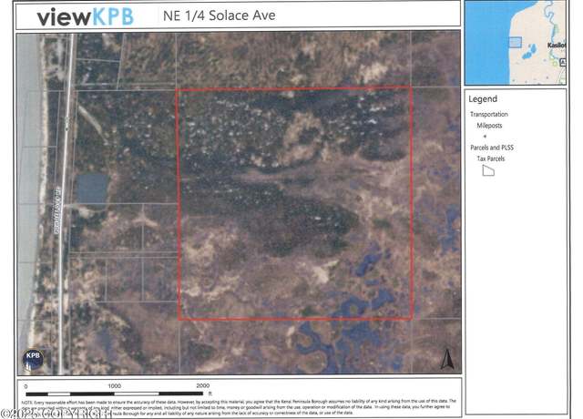 Property at NE 1/4 Solace Ave, Kasilof, AK 99610