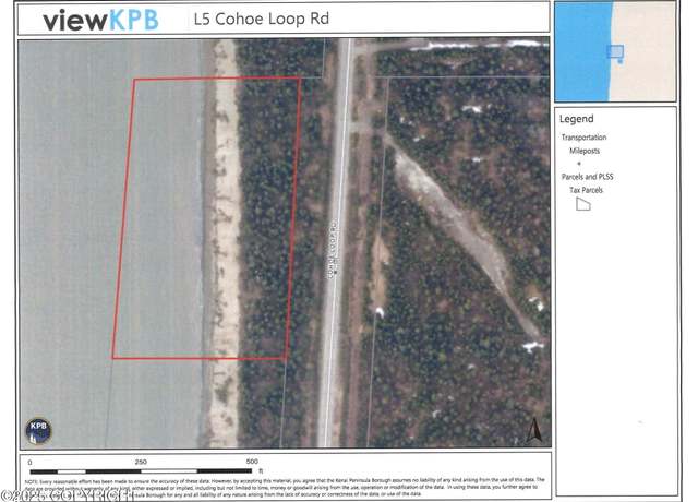 Property at L5 Cohoe Loop Rd, Kasilof, AK 99610