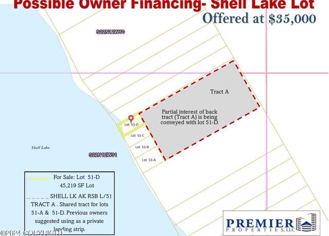 Property at L51D No Rd, Skwentna, AK 99667