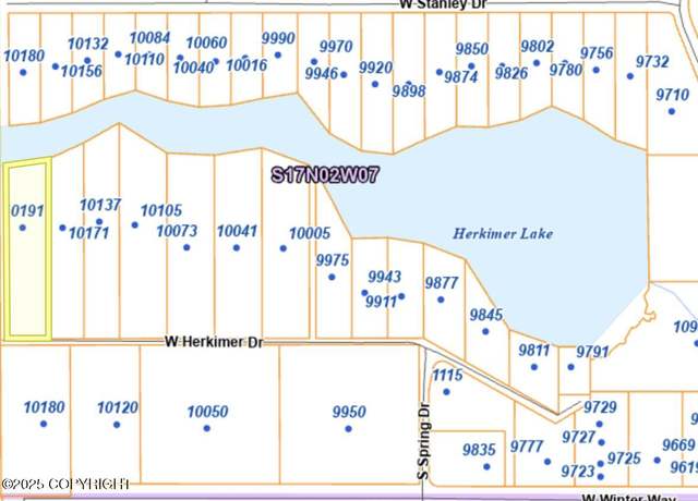 Property at 10191 W Herkimer Dr, Wasilla, AK 99623