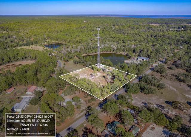 Property at 160 Jer-be-lou Blvd Blvd, Panacea, FL 32346