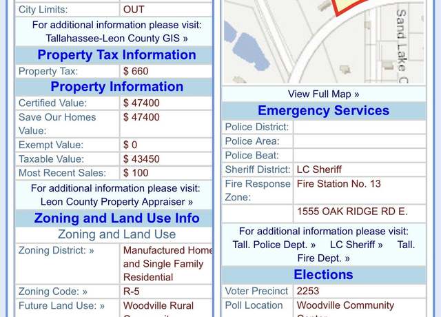 Property at 0 Elgin Rd, Tallahassee, FL 32305