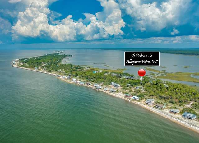 Property at 16 Pelican St, Alligator Point, FL 32346, 2 beds, 1.5 baths