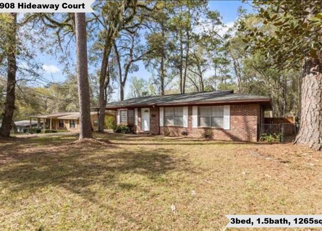 Property at 1908 Hideaway Ct, Tallahassee, FL 32303, 3 beds, 1.5 baths