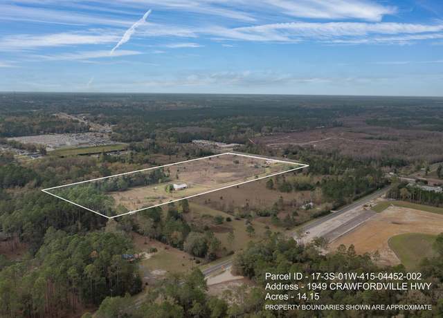 Property at 1949 Crawfordville Hwy, Crawfordville, FL 32327