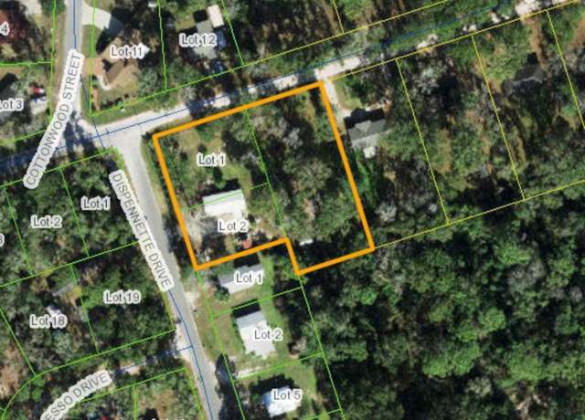 Property at 7 Dispennette Dr, Crawfordville, FL 32327, 4 beds, 2 baths