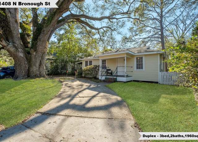 Property at 1408 N Bronough St #1, Tallahassee, FL 32303, 3 beds, 2 baths
