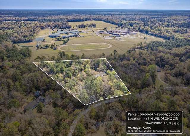 Property at 146 N Windsong Cir, Crawfordville, FL 32327