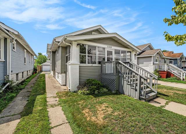 Property at 1130 Drackert St, Hammond, IN 46320, 3 beds, 1 bath