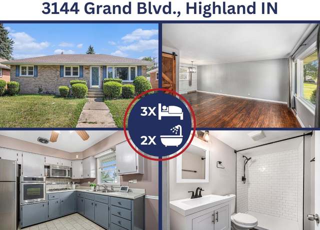 Property at 3144 Grand Blvd, Highland, IN 46322, 3 beds, 2 baths
