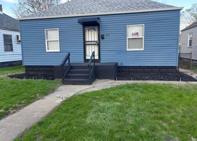 Property at 621 Burr St, Gary, IN 46406, 2 beds, 1 bath