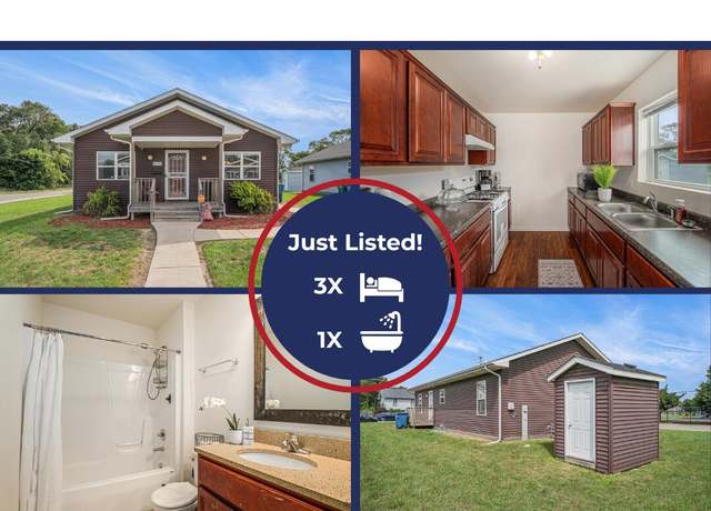 Property at 1707 Adams St, Gary, IN 46407, 3 beds, 1 bath
