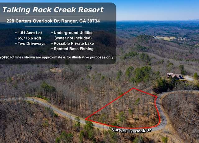 Property at 278 Carters Overlook Dr, Ranger, GA 30734