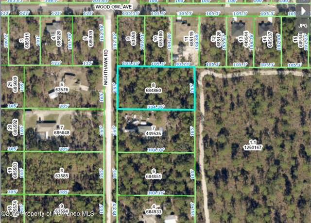 Property at 0 Nighthawk Rd, Weeki Wachee, FL 34614