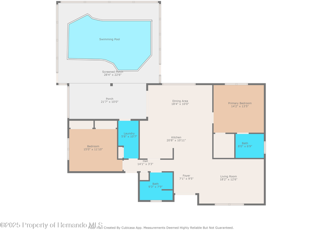 Property at 2122 Meadow Lark Rd, Spring Hill, FL 34608, 2 beds, 2 baths