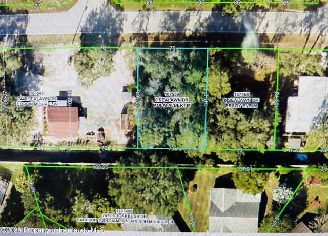 Property at 0 Sealawn Dr, Spring Hill, FL 34606